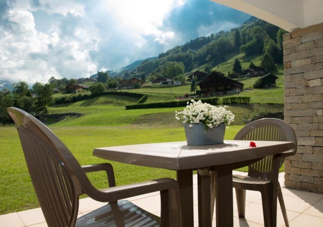 Aparthotel Mountain River Resort Val d'Illiez Ngoại thất bức ảnh