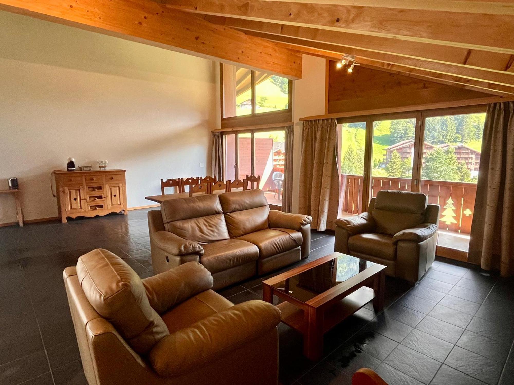 Aparthotel Mountain River Resort Val d'Illiez Ngoại thất bức ảnh